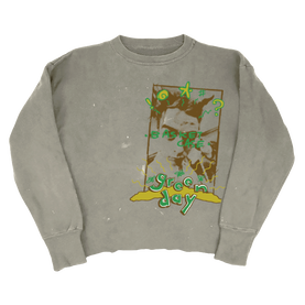 Dookie Basket Case Cropped Crewneck Green Day Official Store